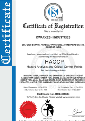 HACCP Certificate